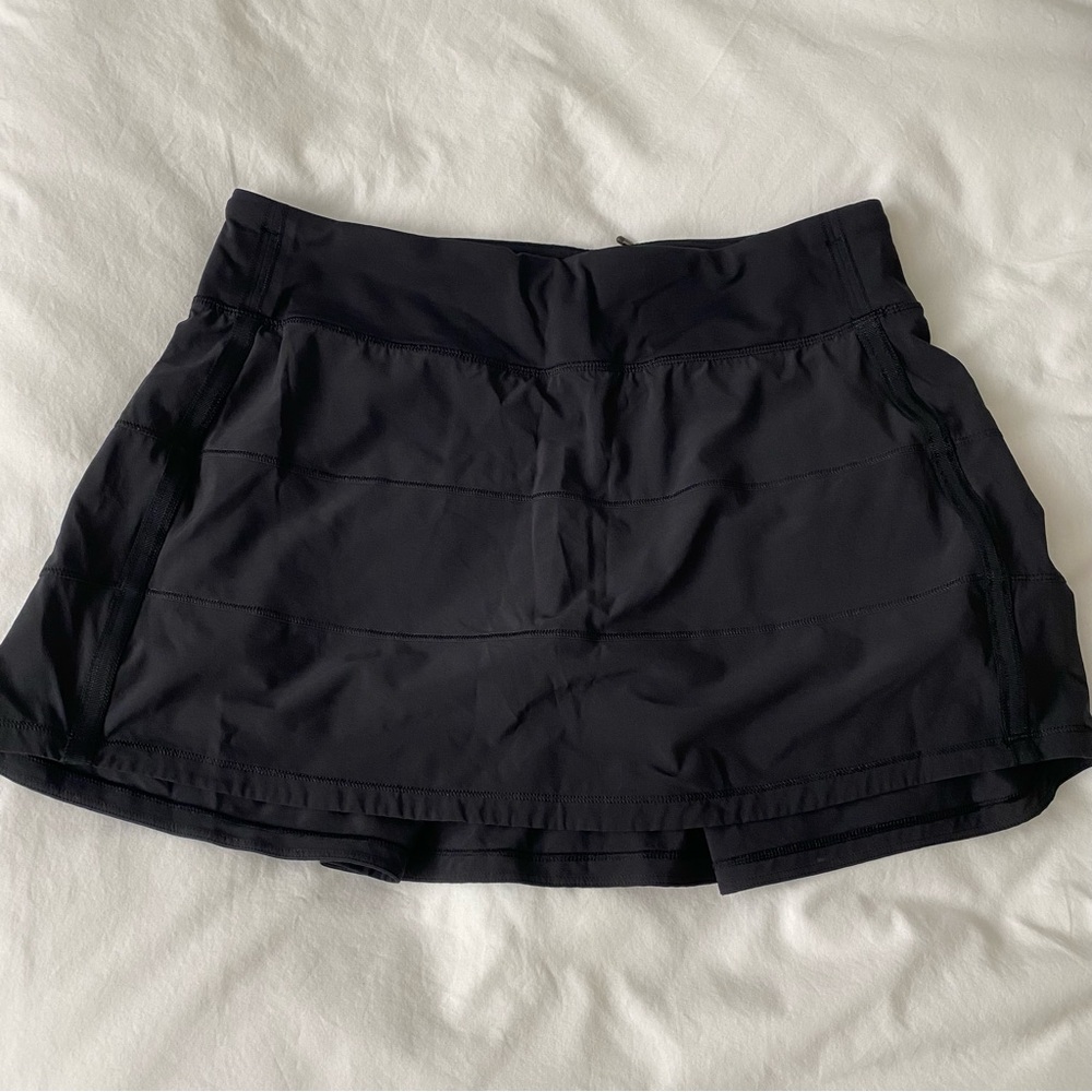 Black Lululemon Women’s Tennis Skirt